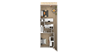 Loft - C 1 Bedroom 1 Bathroom Floor Plan Loft - C 1 Bedroom 1 Bathroom Floor Plan at The Point At Westside, Atlanta, GA, 30318